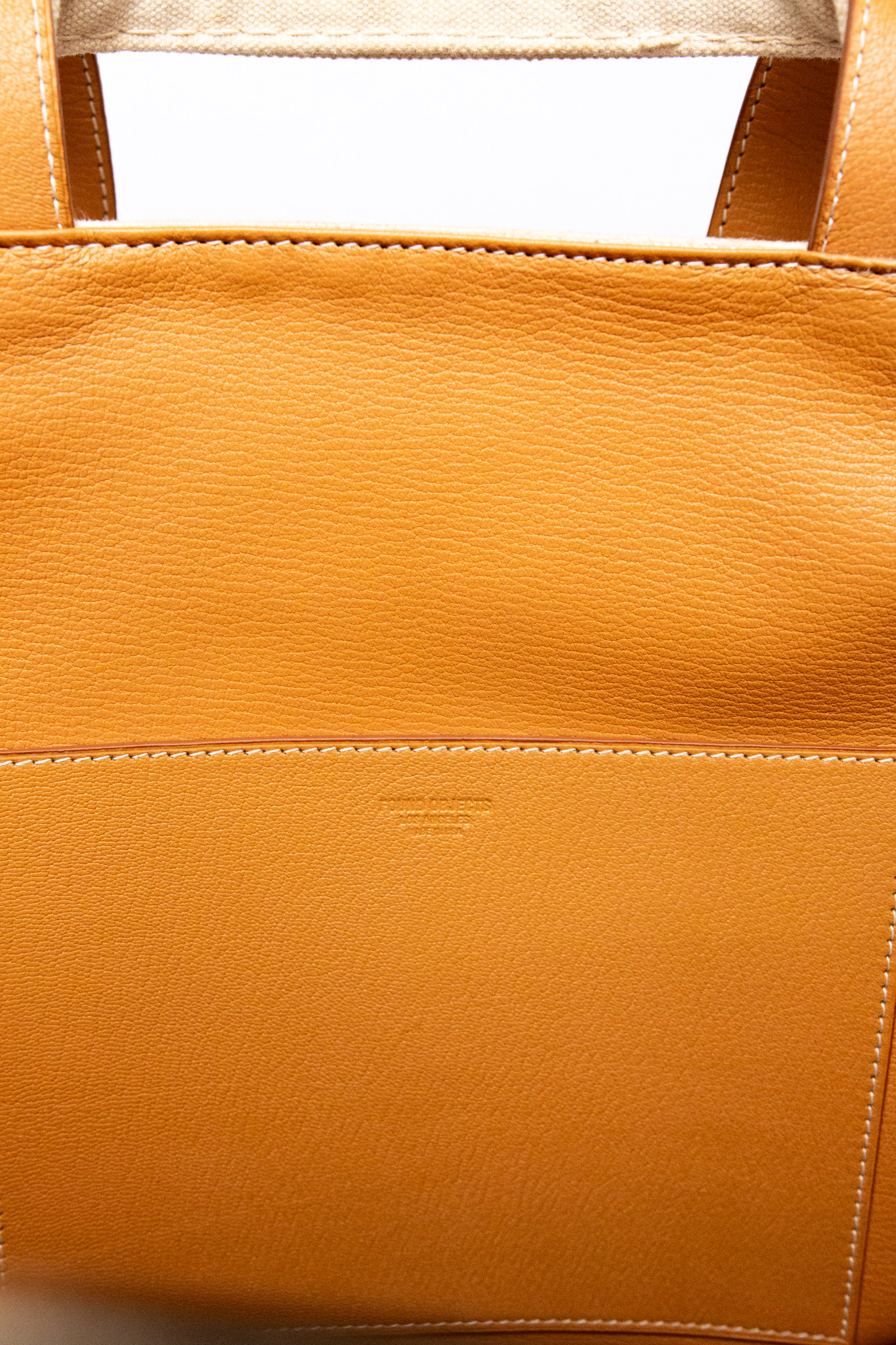 Bell Bag Contrast Camel